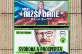 Předvolební kampaň hnutí ANO a koalice Spolu