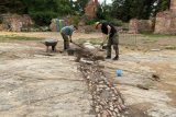 Archeologické práce na hradě Hartenberg