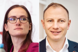 Markéta Gregorová (Piráti) a Ondřej Knotek (ANO)