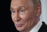 Ruský prezident Vladimir Putin během jednání na Aljašce