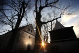 František Václavík se zasadil o záchranu kostela Sv. Kumhuty v obci Polom