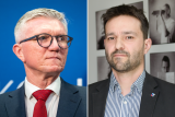 Zdeněk Zajíček, prezident hospodářské komory, a Zbyněk Pokorný, předseda představenstva Státní investiční a rozvojové společnosti