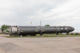 Mezikontinentální balistická střela SS-18 Mod 5 v muzeu strategických raketových sil v ukrajinském Mikolajivu