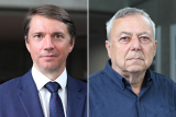 Náměstek ministra zahraničních věcí Jiří Kozák (ODS) a bývalý zástupce českého velvyslance v Izraeli Antonín Hradilek