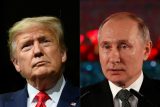 Donald Trump a Vladimir Putin