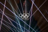 Zahajovací ceremoniál olympijských her doprovázela i světelná show