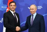 Ruský prezident Vladimir Putin a místopředseda srbské vlády Aleksandar Vulin v září 2024 ve Vladivostoku