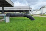 Začátek českého ropovodu IKL - vede z bavorského Vohburgu do středočeské Nelahozevsi