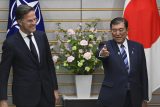 Generální tajemník NATO Mark Rutte a japonský premiér Šigeru Išiba