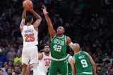 Basketbalisté New Yorku vyhráli i druhé utkání čtvrtfinále play-off NBA na hřišti Bostonu 91:90