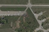 Satelitní snímky letiště Bělaja v Irkutské oblasti po ukrajinském dronovém útoku s krycím jménem „Pavučina“ v neděli 1. 6. 2025