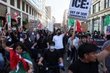 Pokračující protesty v Los Angeles
