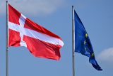 Vlajky Dánska a EU