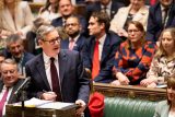 Keir Starmer v britské Dolní sněmovně parlamentu