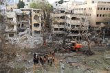 Tel Aviv po nočním íránském útoku, 16. června 2025