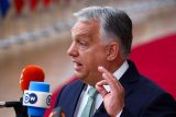 Maďarský premiér Viktor Orbán na summitu v Bruselu
