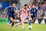 Lionel Messi utekl hráčům Montrealu a po skvostném sólu zavěsil míč do sítě