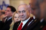 Izraelský premiér Benjamin Netanjahu na večeři pořádané americkým prezidentem Donaldem Trumpem v Bílém domě ve Washingtonu, D.C., USA, 7. července 2025