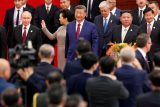 Vladimir Putin a Kim Čong-un na návštěvě v Pekingu