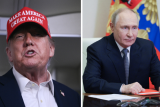 Donald Trump a Vladimir Putin