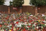 Pietní místo na Bertramce, kde Karel Gott bydlel