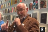Šéf Slovenského literárního centra na festivalu Svět knihy v Praze zachycený na videu týdeníku Respekt (17. května 2025)