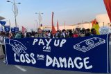 Protest na COP 28