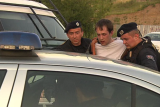 Jindřich Pirner při zadržení po střelbě v Modřanech v červnu 2011