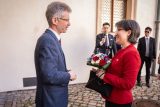 S tchaj-wanskou viceprezidentkou Hsiao Bi-khim se setkal předseda Senátu Miloš Vystrčil (ODS)