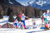 Jessica Jislová ve stíhacím závodě na mistrovství světa v biatlonu v Lenzerheide