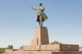 Socha Lenina v kyrgyzském městě Oš