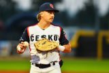 Český baseballista Martin Mužík