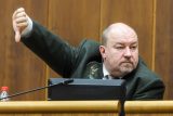 Předseda Národní koalice a nezařazený poslanec Rudolf Huliak v parlamentu