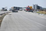 Výstavba dálnice D49 v úseku mezi Hulínem na Kroměřížsku a Fryštákem na Zlínsku