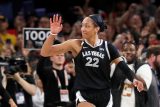 A’ja Wilsonová nastřílela jako první basketbalistka historie WNBA tisíc bodů za sezonu.