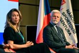 Prezident Petr Pavel a Eva Adamczyková