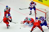 Čeští hokejisté vstřelili Američanům dva góly a jeden čas vedli. To ale bohužel nestačilo a prohráli 2:5.