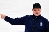 Trenér české hokejové reprezentace Radim Rulík