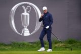 Český golfista Filip Jakubčík v první soutěžní den na The Open