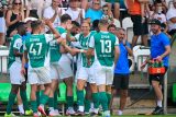 Hráči Bohemians slaví gól