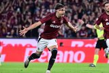 Veljko Birmančević slaví čtvrtý sparťanský gól do sítě Ararat-Armenia