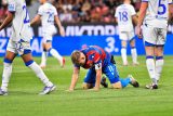 Kapitán Plzně Matěj Vydra po prohře s Rangers