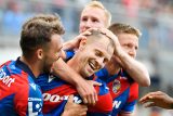 Fotbalisté Plzně se radují z výhry nad Karvinou