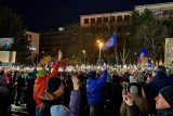 Protesty na  Náměstí svobody Bratislava