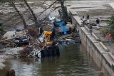 Následky bleskové povodně v texaském městě Kerville