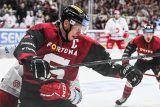 První zápas čtvrtfinále play-off hokejové extraligy mezi HC Spartou Praha a HC Oceláři Třinec