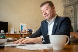Šéf hnutí SPD Tomio Okamura