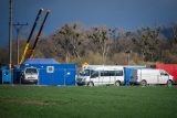 Asanace území v okolí havárie nákladního vlaku s toxickým benzenem v Hustopečích nad Bečvou