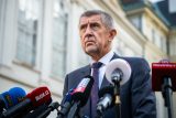 Předseda hnutí ANO Andrej Babiš po schůzce s prezidentem Petrem Pavlem