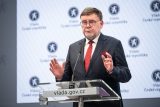Ministr financí Zbyněk Stanjura po jednání vlády k výstavbě nových jaderných bloků v Dukovanech